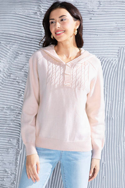 Stylish Comfort Hooded Knitwear for Women