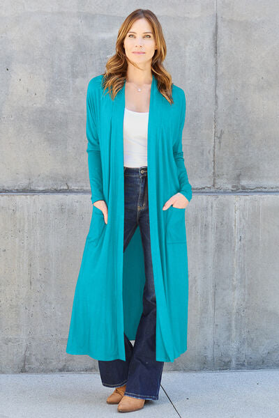 Stylish Embrace Full Size Cardigan Wrap