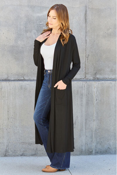 Stylish Embrace Full Size Cardigan Wrap