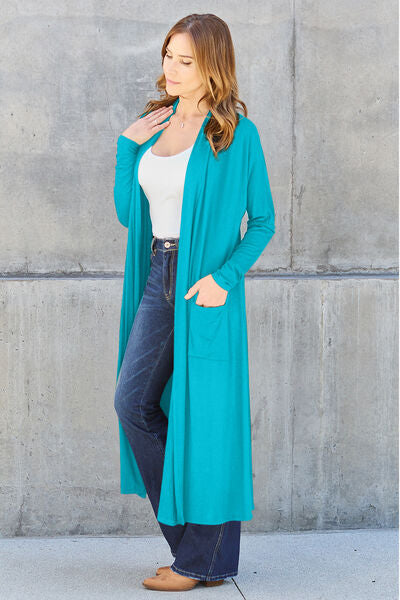 Stylish Embrace Full Size Cardigan Wrap