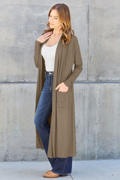 Stylish Embrace Full Size Cardigan Wrap